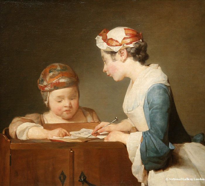La jeune maîtresse décole Chardin 6