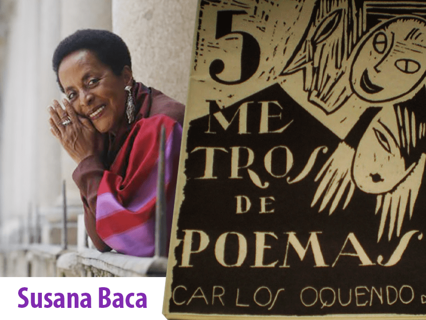 Susana Baca canta a Oquendo