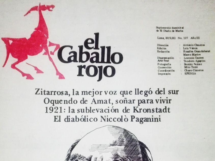 Caballo Rojo - Caballo ilustre