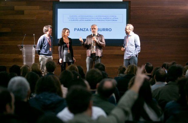 Cineastas peruanos presentaron "Panza de burro" en San Sebastian.