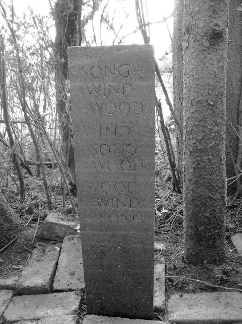 Figure 1 Ian Hamilton Finlays