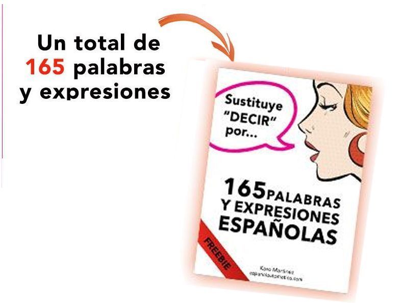 decir por 165