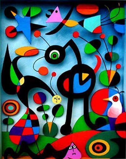 Joan Miró, "Garden", 1925. Joan was a Catalan painter, sculptor, and ceramicist born in Barcelona.