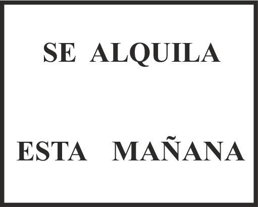 se alquila